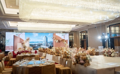 台州厅 [ 最大30桌 · 高5.0m · 无柱 · 低消5888 ]